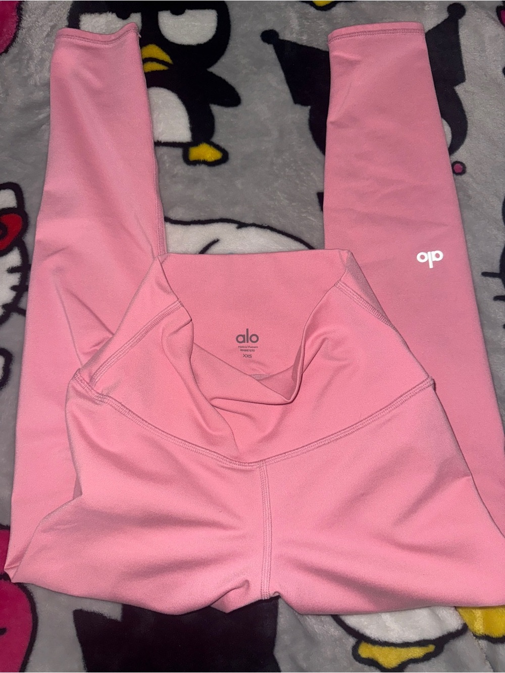 ALO Yoga Pink High-Rise Leggings